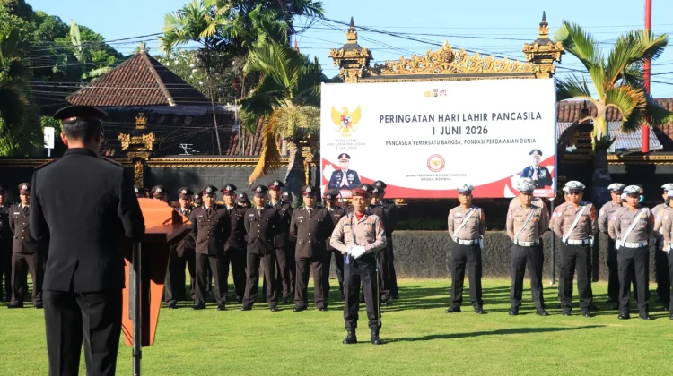 Polres Klungkung Peringati Hari Lahir Pancasila 2026