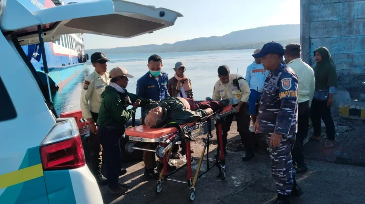 Serangan Jantung, Lansia Tewas di Pelabuhan Gilimanuk