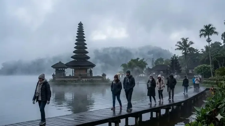 Suhu Udara di Bali Dingin Jelang Puncak Kemarau