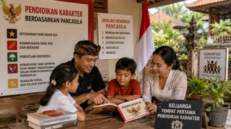 Pendidikan Karakter Pancasila Harus Dimulai dari Keluarga dan Komunitas