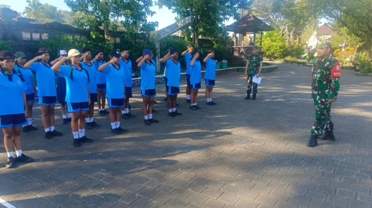 TNI Turun Tangan Cetak Generasi Berkarakter di Tabanan