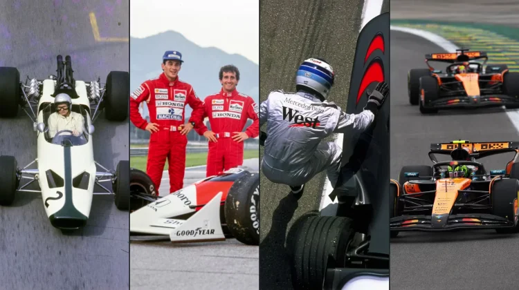 Tim Balap Formula 1 McLaren Bersiap Rayakan Balapan ke-1000