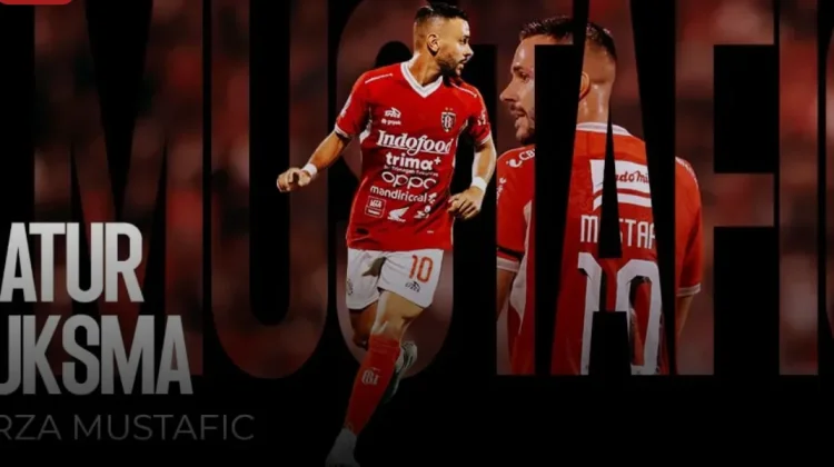 Mirza Mustafic Sepakat Akhiri Kontrak dengan Bali United