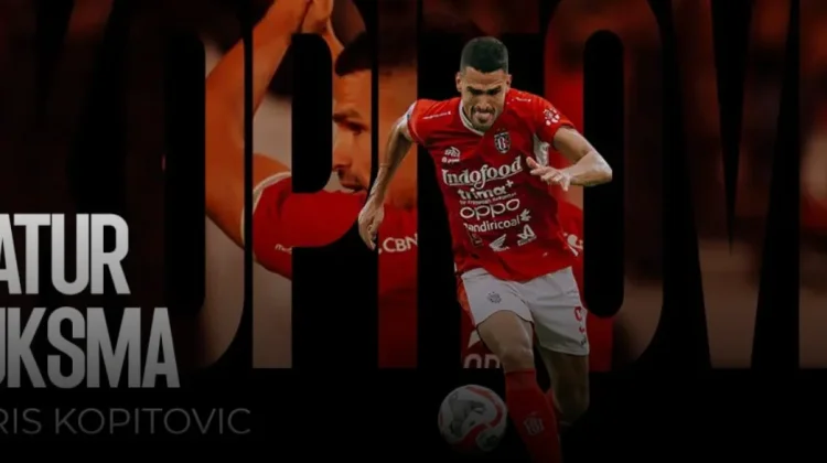 Striker Asal Montenegro, Boris Kopitovic Tinggalkan Bali United