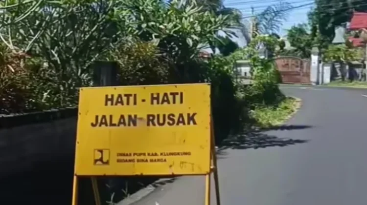 Saluran Air Rusak di Jalur Takmung–Lepang Mulai Ditangani