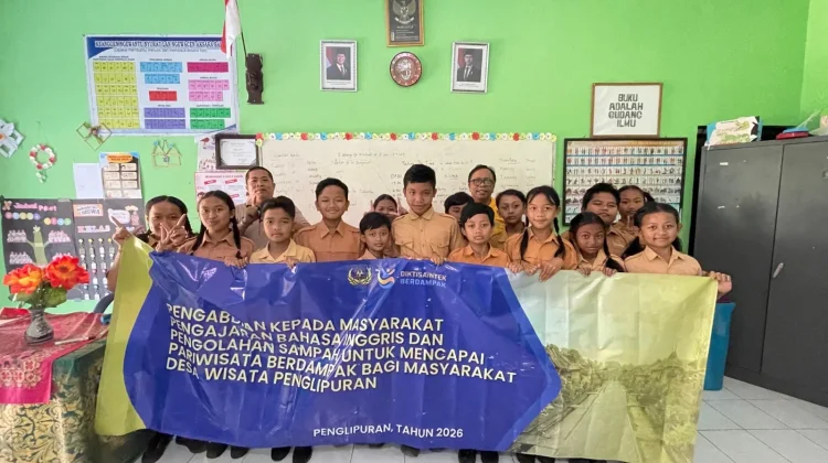 Siswa SD Jadi Benteng Masa Depan Keberlanjutan Desa Wisata Penglipuran