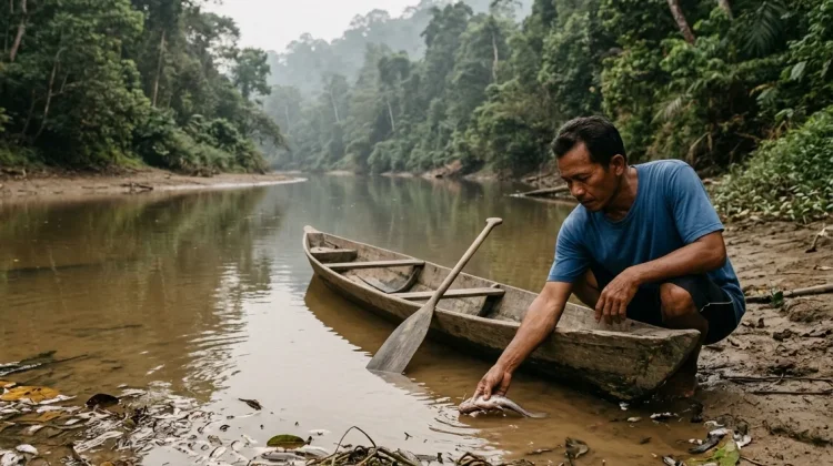 Perubahan Iklim Diam-Diam Mencekik Oksigen Sungai Kita