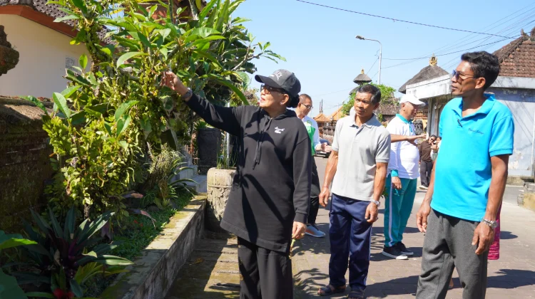 Putri Koster Tinjau Telajakan, Apresiasi Warga Rp20 Juta