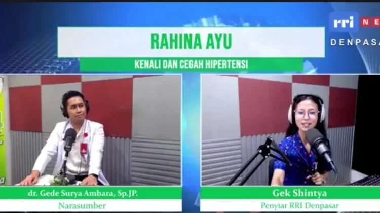 Dokter RSUD Wangaya Ingatkan Bahaya Hipertensi yang Merusak Jantung