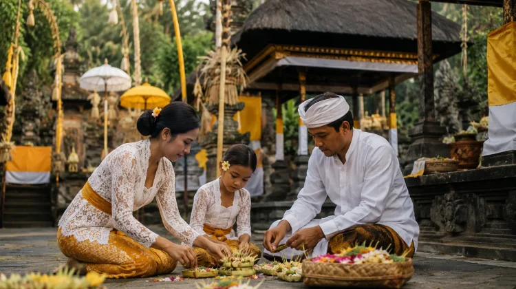 Rahasia Kesucian Galungan Berawal dari Sugian Pangenten