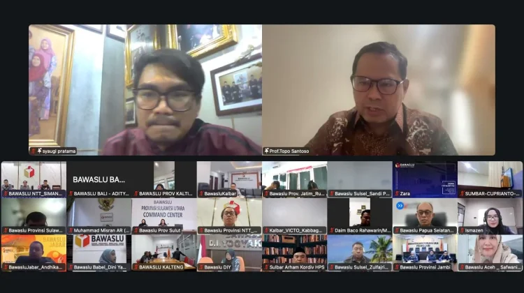 Bawaslu Bali Ikuti Upgrading Kompetensi Advokasi Hukum