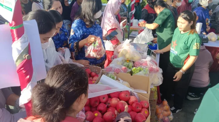 DKPKP Gianyar Gelar Gerakan Pangan Murah Jelang Galungan dan Kuningan