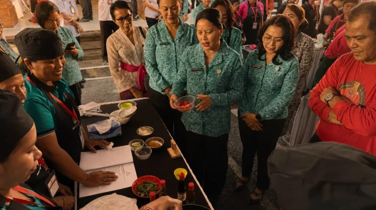 TP PKK Bali Kampanyekan Gemar Makan Ikan untuk Cegah Stunting