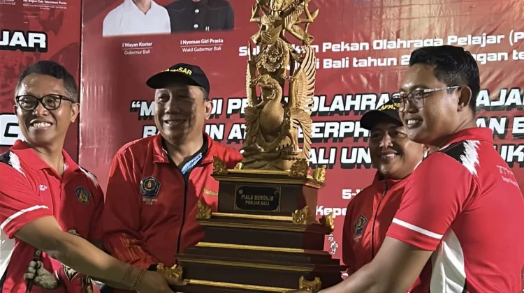 Denpasar Pertahankan Gelar Juara Umum Porjar Bali 2026