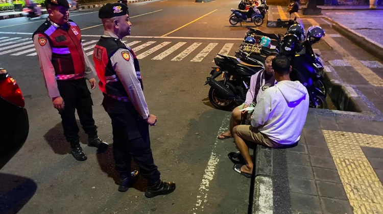 Unit Patroli Sat Samapta Polres Klungkung Intensifkan Patroli Malam