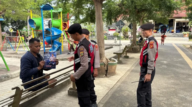 Unit Patroli Samapta Polres Klungkung Laksanakan Patroli KRYD