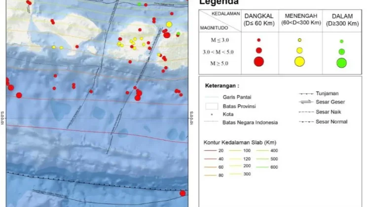 Puluhan Gempa Guncang Bali, Namun Tidak Dirasakan Masyarakat