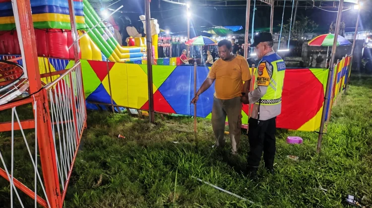 Wahana Pasar Pergung Jembrana Makan Korban