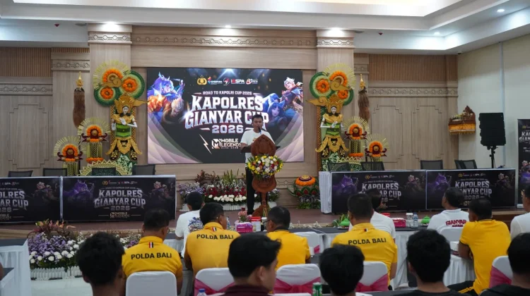 Kapolres Buka E-Sport Gianyar Cup, Dorong Lahirnya Atlet Berprestasi