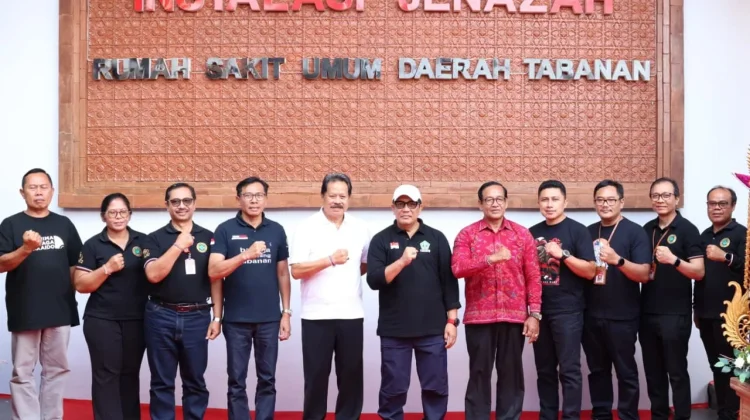 Bupati Sanjaya Resmikan Gedung Pemulasaran Jenazah RSUD Tabanan