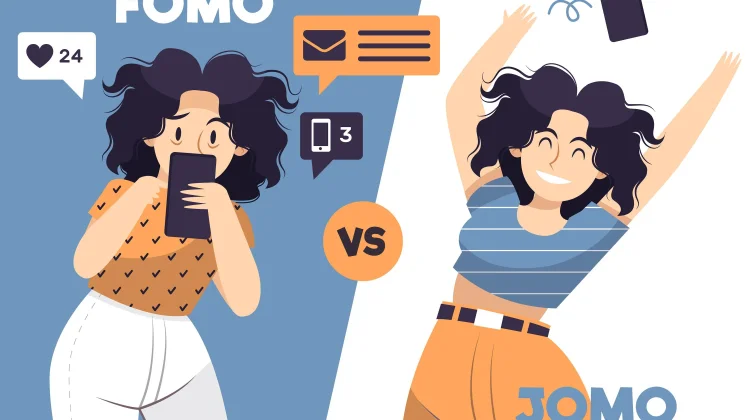 FOMO vs JOMO: Dua Sudut Pandang di Era Media Sosial