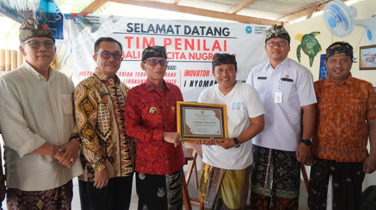 Bupati Satria Hadiri Penilaian Lapangan Lomba Bali Swacitta Nugraha 2026