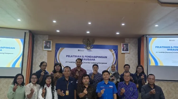 Taspen Denpasar Gelar Pelatihan dan Pendampingan Wirausaha bagi Mitra Binaan