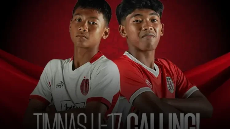 Dua Pemain Bali United Youth Bela Timnas Indonesia U17