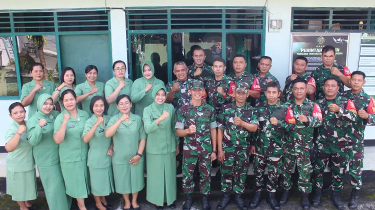 Dandim Tabanan dan Ketua Persit Tekankan Sinergitas dan Bijak Bermedsos