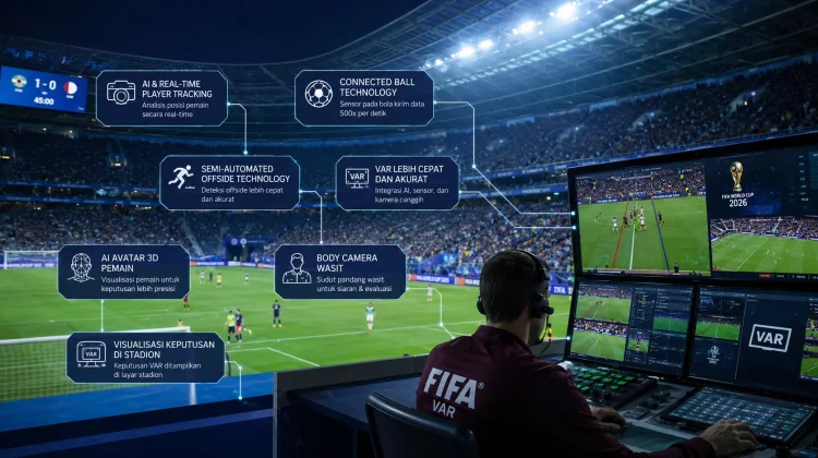 Teknologi Piala Dunia 2026 Semakin Modern, Integritas Wasit Tetap Jadi Kunci