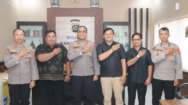 Kapolres Karangasem Terima Audiensi DPD Pemuda Tani Indonesia Provinsi Bali