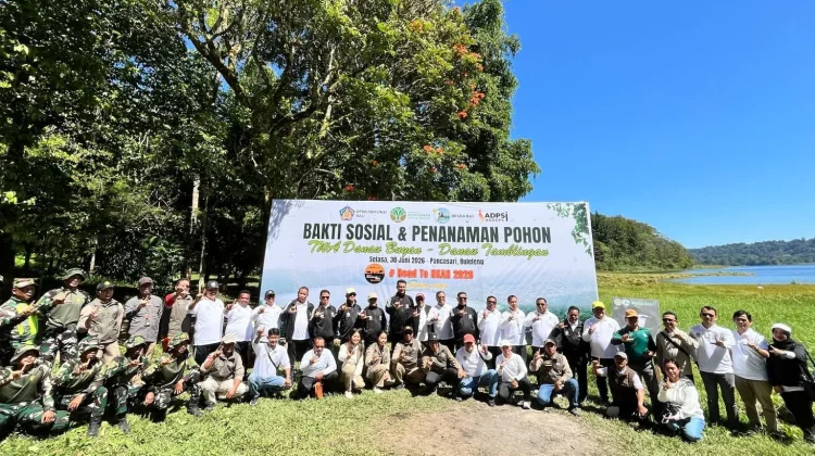 Wakil Rakyat Seluruh Indonesia Tanam Pohon Kebaikan di TWA Danau Buyan Tamblingan