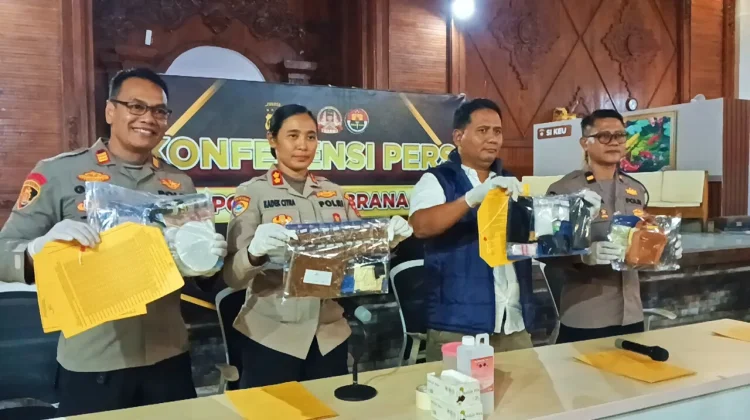 Dipasarkan Melalui Medsos, Polres Jembrana Bongkar Bisnis Tembakau Sintetis