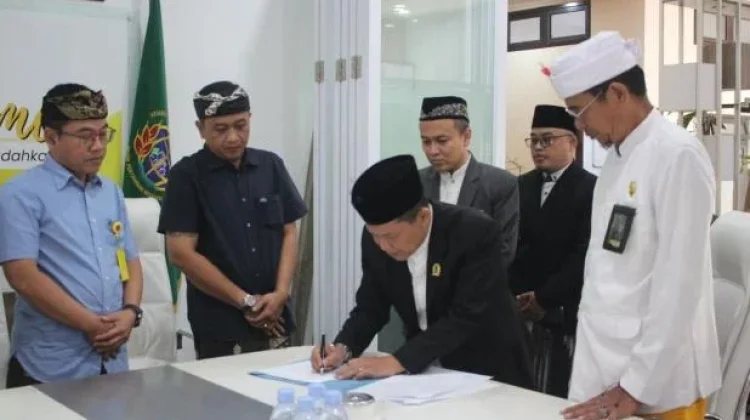 Kemenag Bali Serahkan Lahan Asrama Haji kepada Kemenhaj