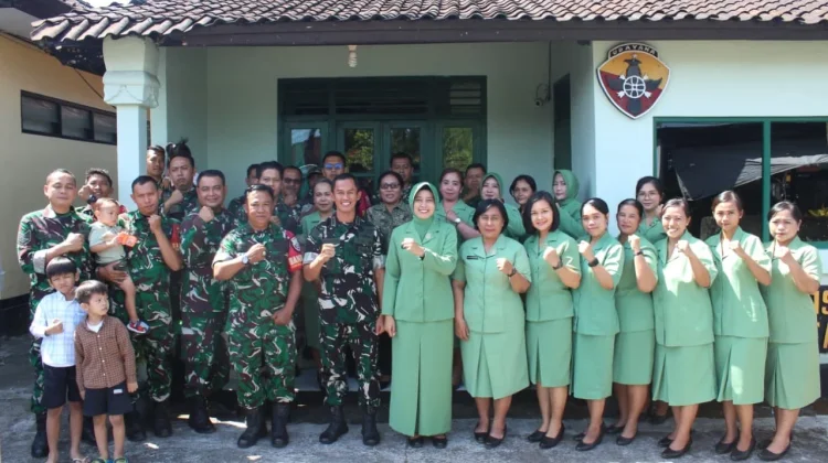 Silaturahmi Perdana, Dandim Tabanan Perkuat Soliditas Prajurit dan Persit