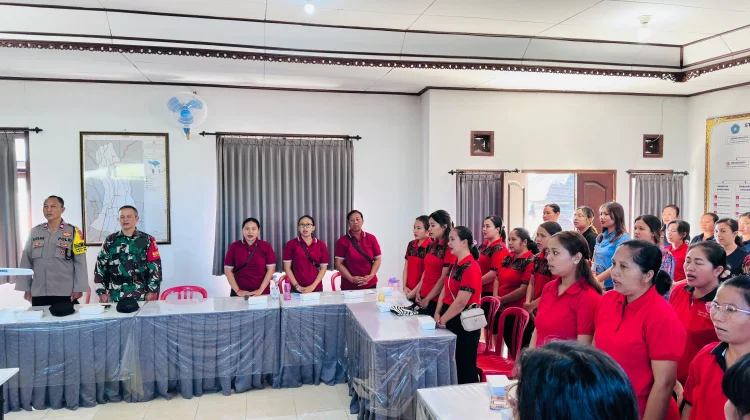 Babinsa Babahan Hadiri Pelatihan Kader Posyandu 6 SPM, Perkuat Cegah Stunting