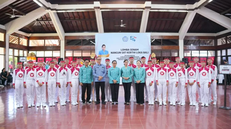 TP PKK Gianyar Antar Pelajar Tampil Percaya Diri di Ajang HKG PKK Provinsi Bali