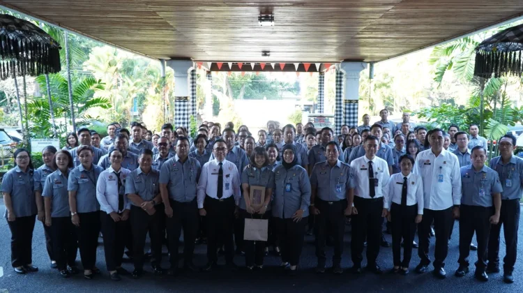 Kakanwil Kemenkum Bali Dorong Pertahankan Prestasi dan Tingkatkan Kualitas