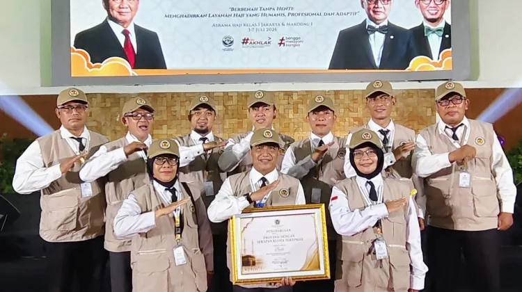Bali Raih Penghargaan Serapan Kuota Haji Tertinggi Nasional