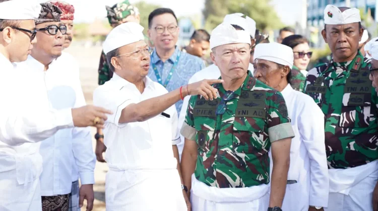 Pangdam Hadiri Peresmian PSEL Dukung Program Strategis Nasional