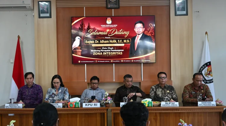 KPU RI Tekankan Budaya Antikorupsi di KPU Kabupaten Jembrana