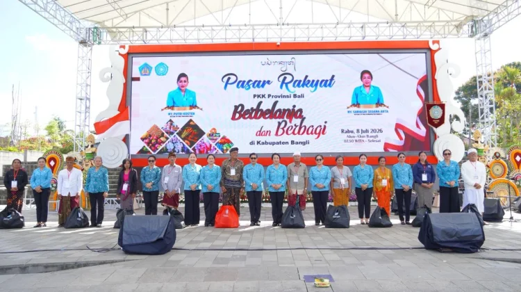 Ketua TP PKK Bali: Pasar Rakyat Jadi Ruang Berbagi dan Penggerak UMKM