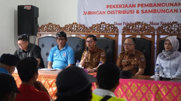 Ratusan Rumah di Desa Pejukutan Segera Dialiri Air Bersih