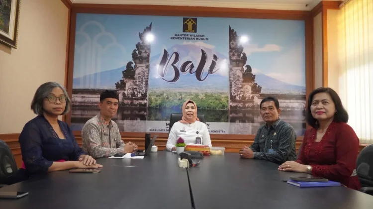 Kanwil Kemenkum Bali Optimalkan Pelayanan Publik
