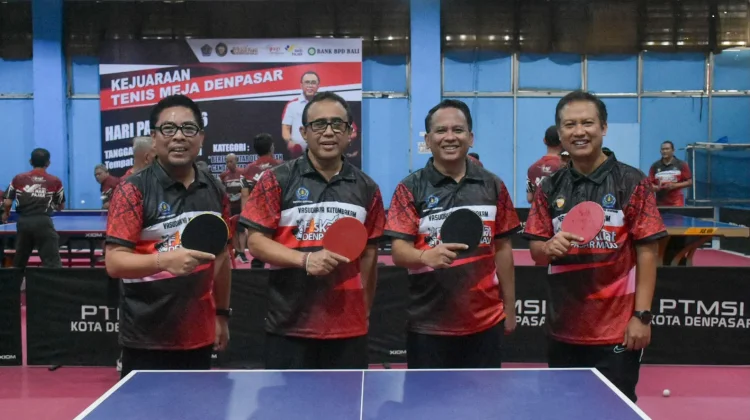 Turnamen Tenis Meja Hari Pajak 2026, Perkuat Sinergi dan Kesadaran Pajak