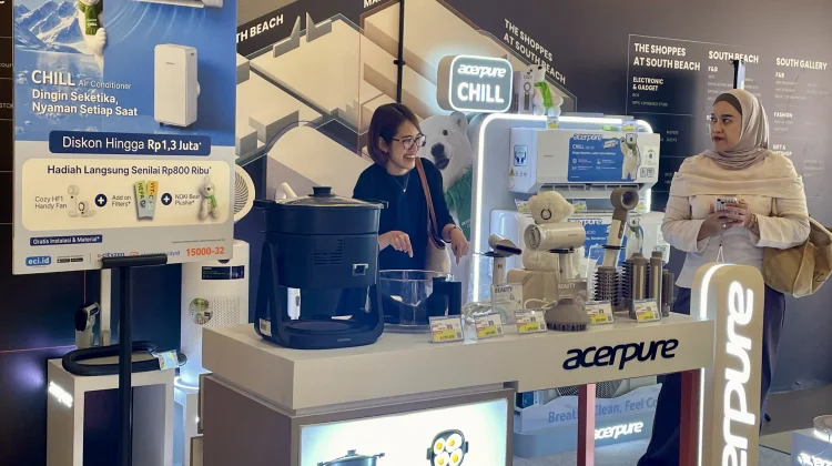 Melihat Lebih Dekat Acerpure Chill Air Conditioner di Discovery Mall Bali