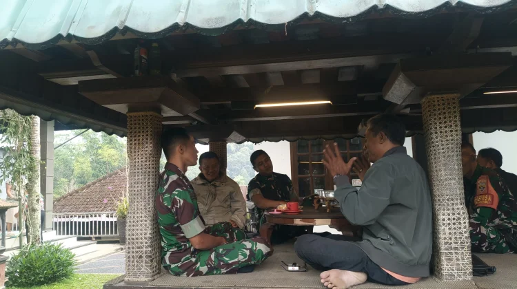 Silaturahmi Dandim Tabanan Bahas Kopdes Merah Putih di Desa Adat Bangli