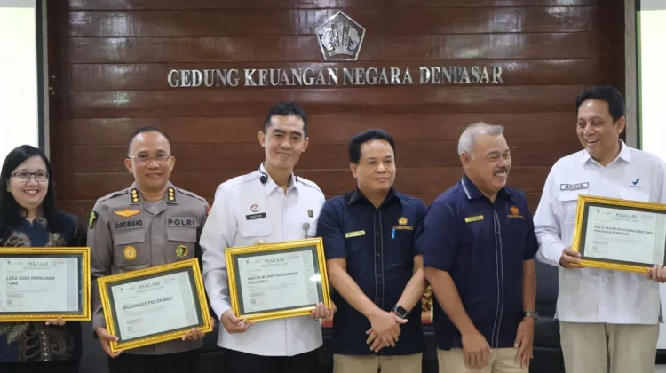 Kanwil Kemenkum Bali Raih Peringkat II Kinerja Pelaksanaan Anggaran Terbaik