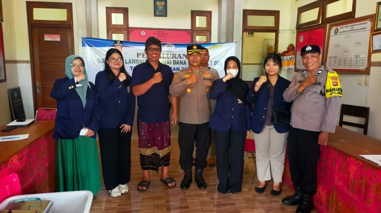 Safari Kamtibmas di Desa Jumpai, Kapolsek Klungkung Perkuat Sinergi