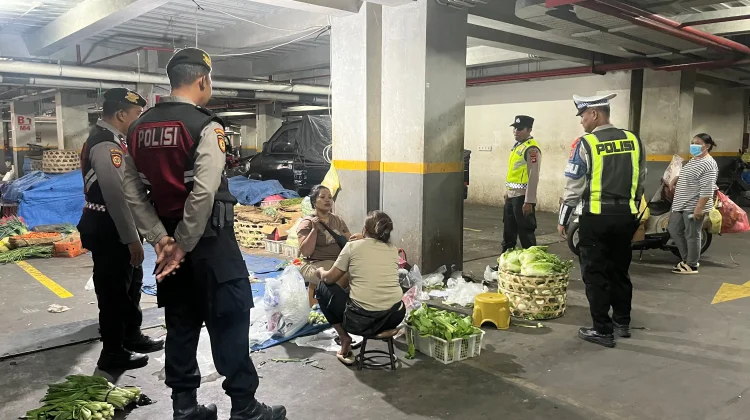 Pasar Rakyat Gianyar Terpantau Aman Selama Ops Pekat Agung 2026